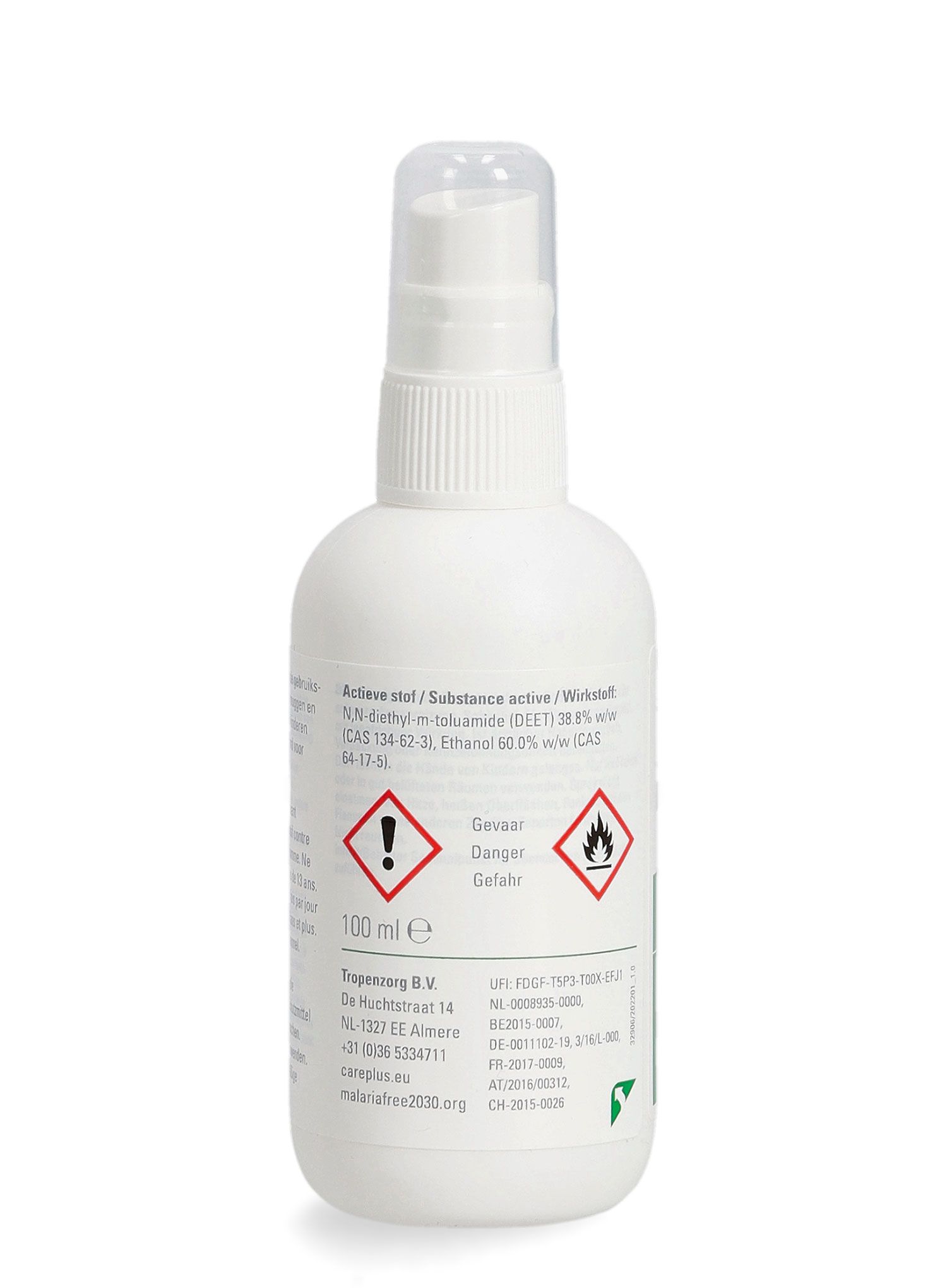 Repelent proti komarum Care Plus Anti-Insect Deet Spray 40% 100ml