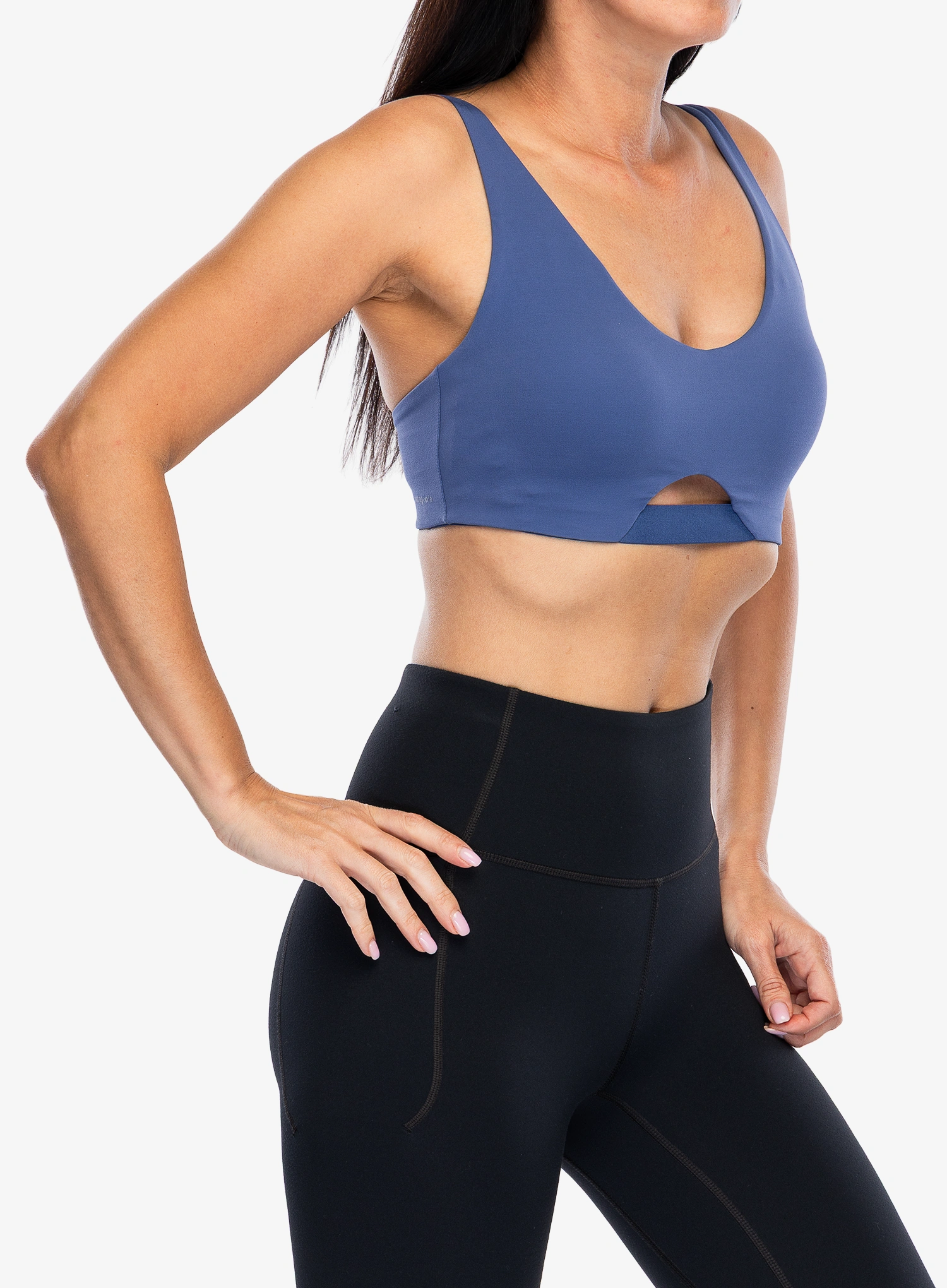 Sportovní podprsenka Patagonia Maipo Low Impact Adjustable Bra - current blue