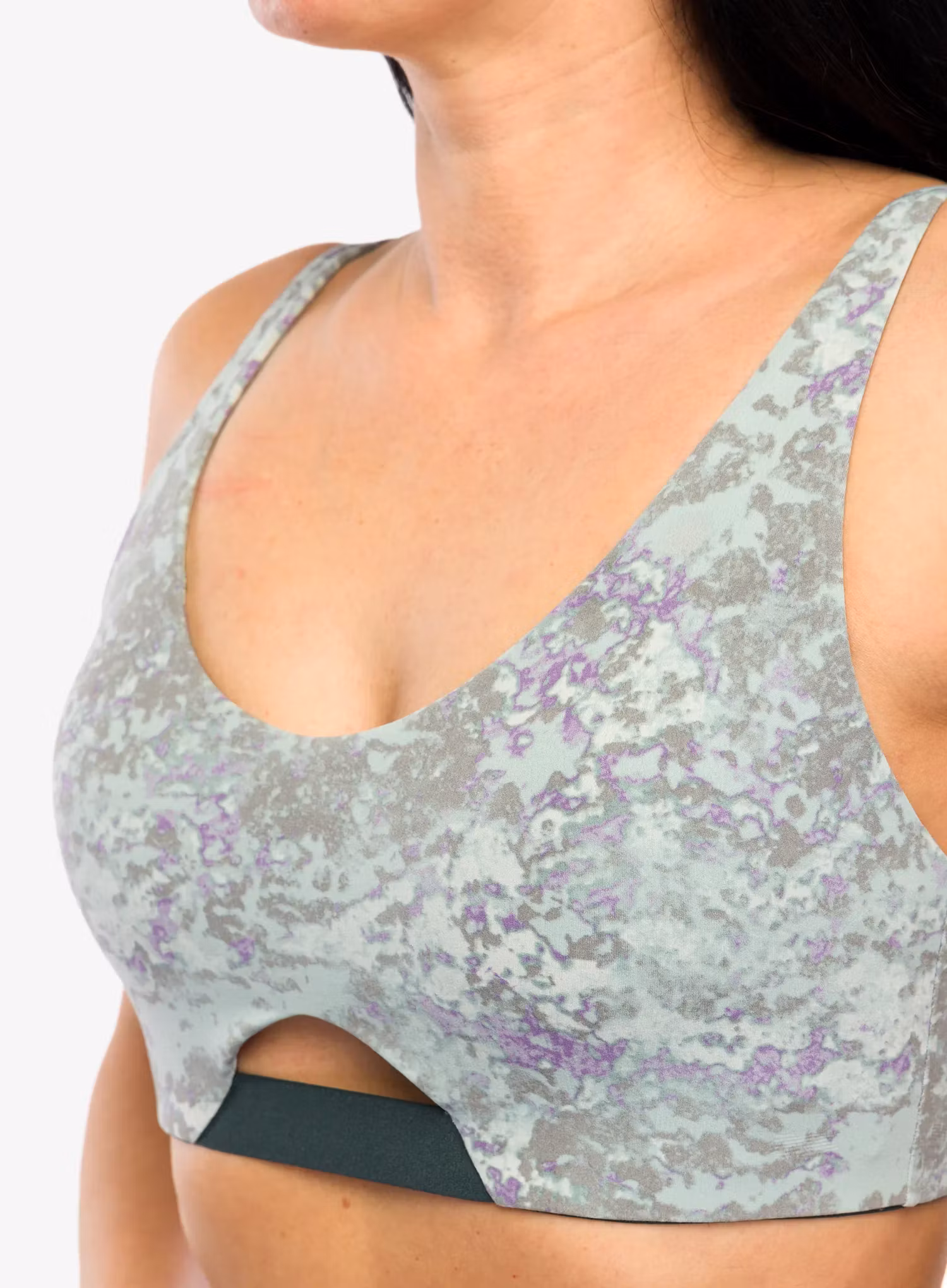 Sportovní podprsenka Patagonia Maipo Low Impact Adjustable Bra - rock wash/thermal blue