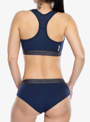 Sportovní podprsenka Sensor Merino DF Bra - deep blue
