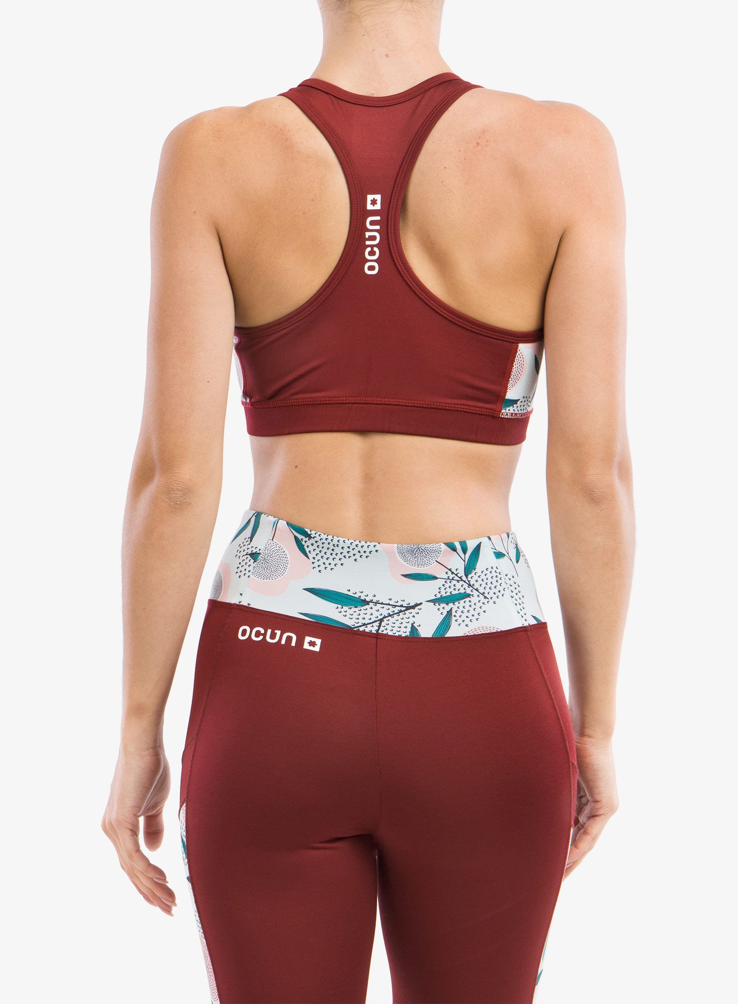 Sportovní podprsenka Ocun Misty Bra - wine merlot