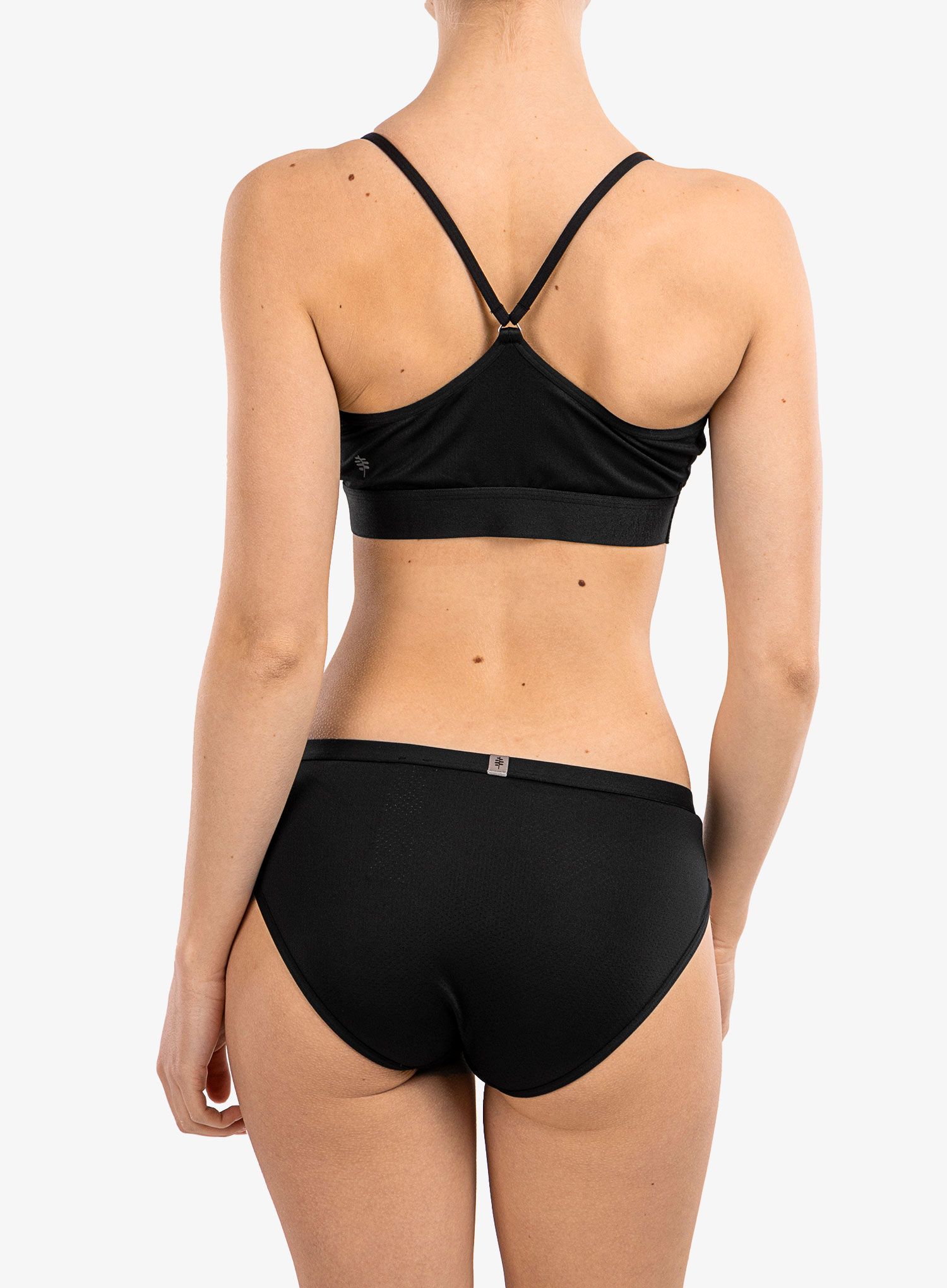 Sportovní podprsenka Royal Robbins ReadyDry Racerback Bra - jet black