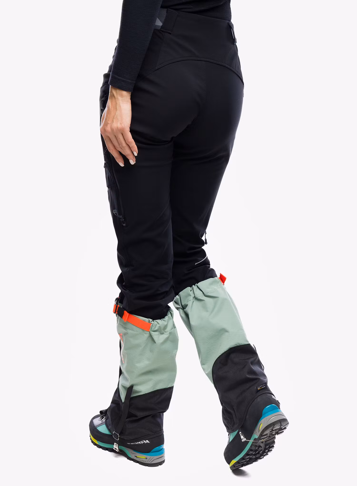 Návleky na boty Kohla Alpine Pro - ice berg/green