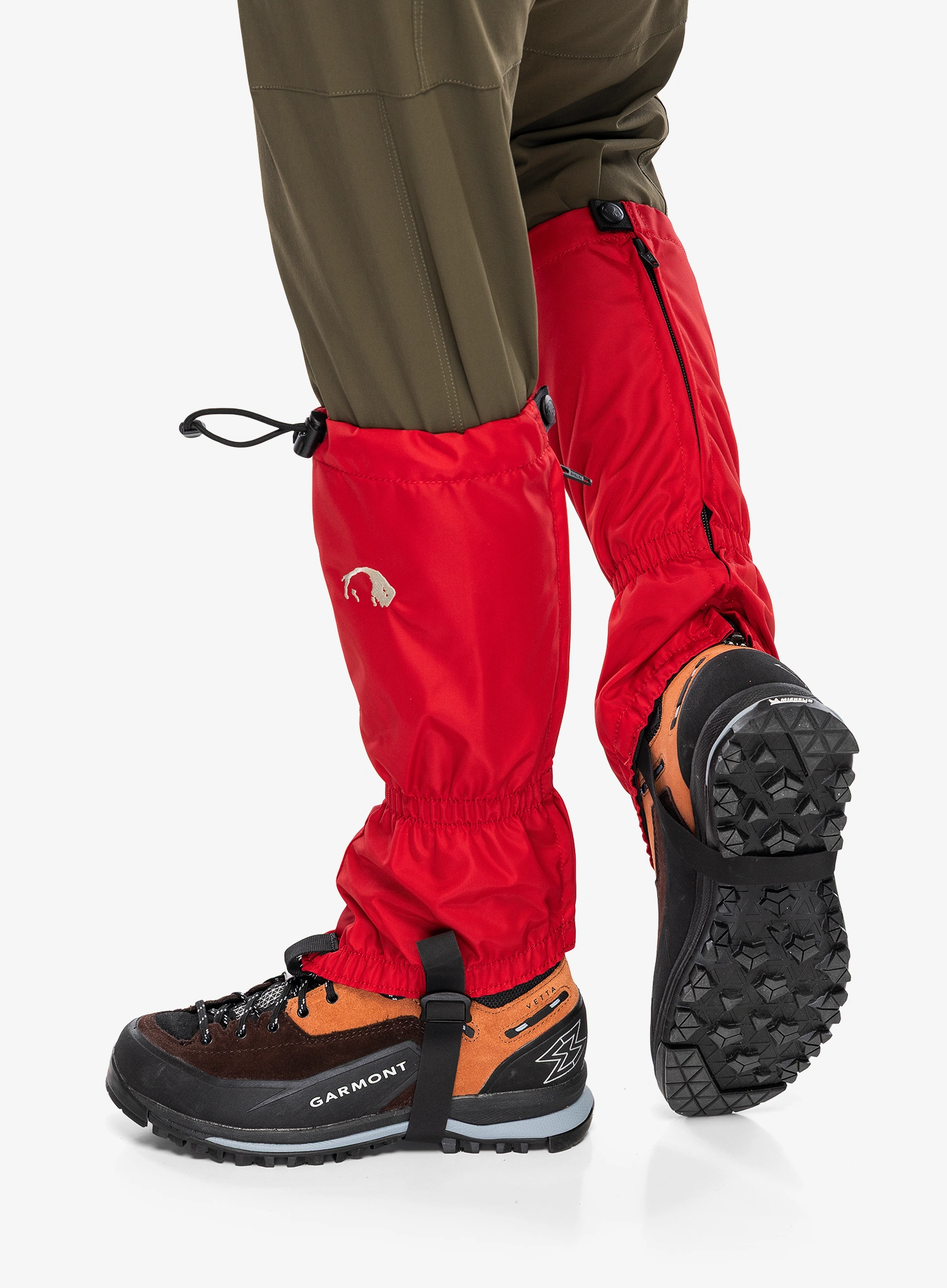 Návleky na boty Tatonka Gaiter 420 HD Junior - red