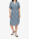 Turistické šaty Royal Robbins Spotless Traveler Dress SS - deep blue briar pt