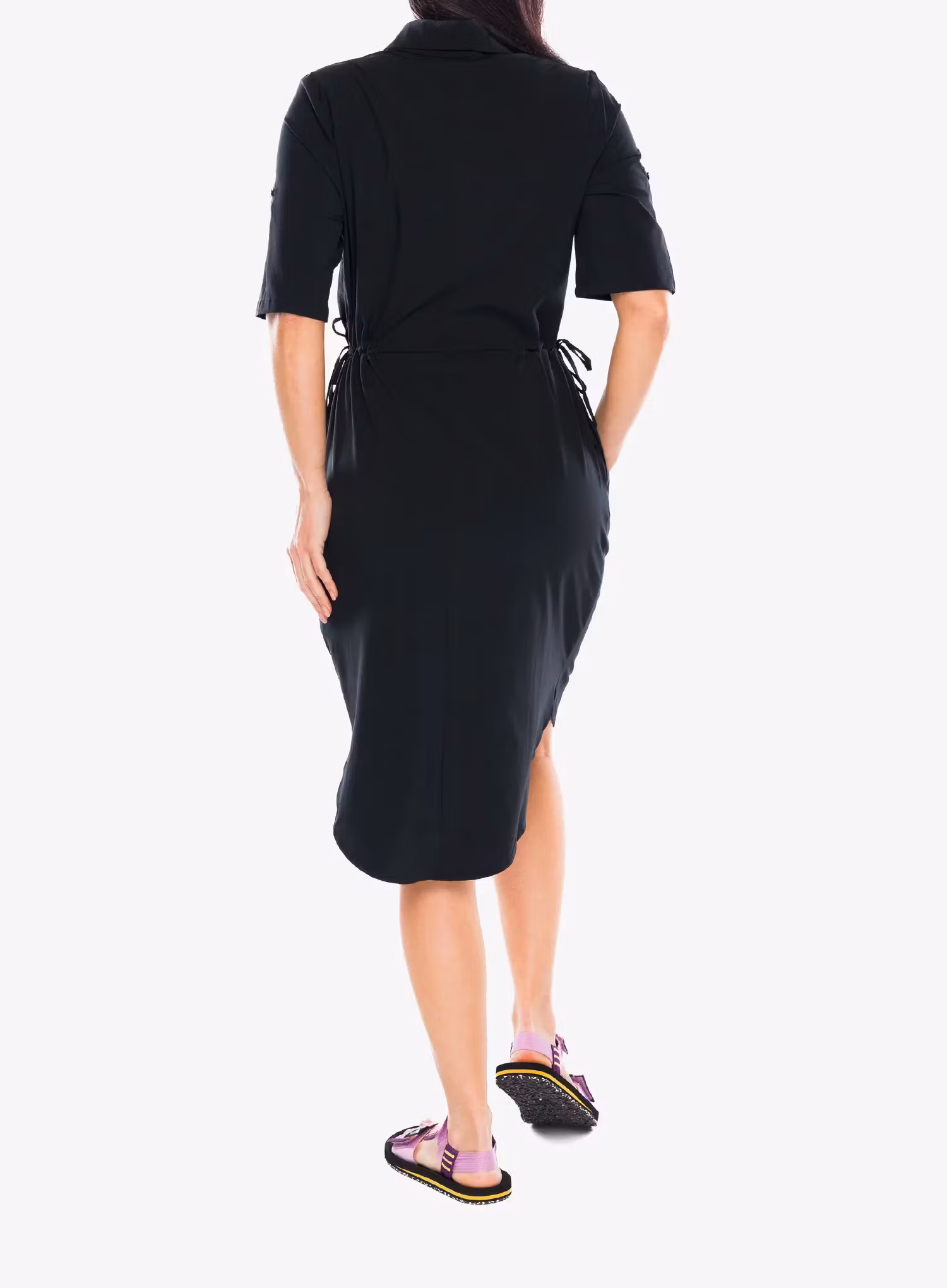 Turistické šaty Royal Robbins Spotless Traveler Dress SS - jet black
