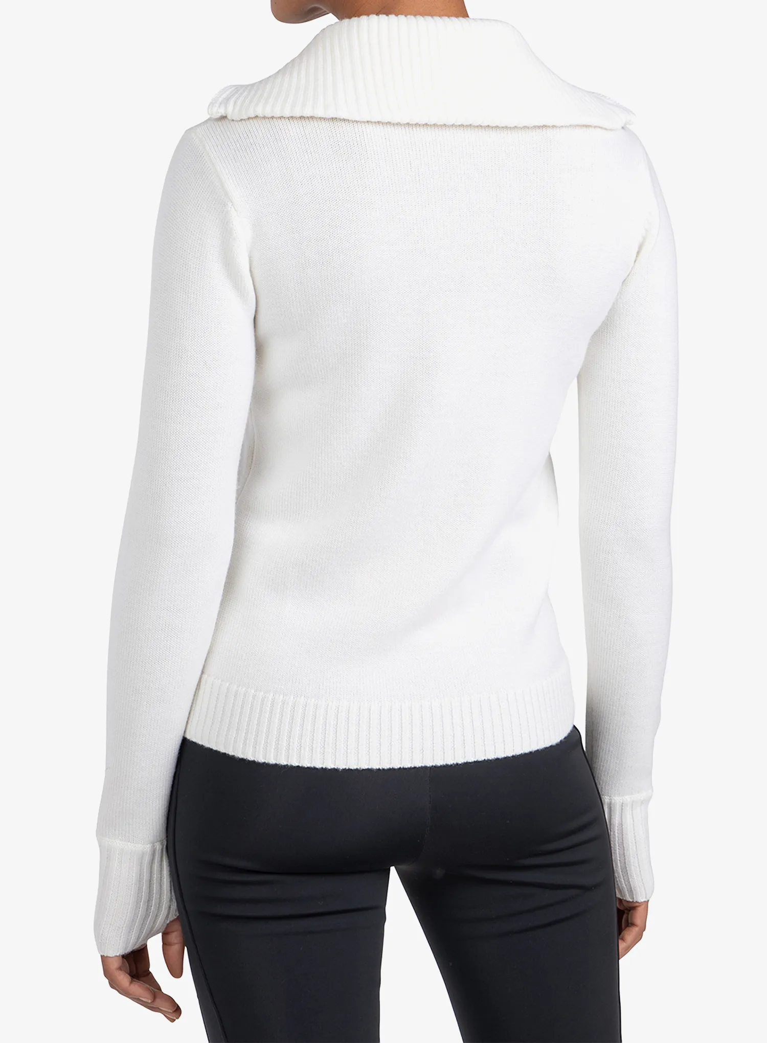 Dámský svetr Rossignol JCC 1/2 Zip - white