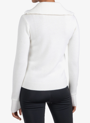 Dámský svetr Rossignol JCC 1/2 Zip - white