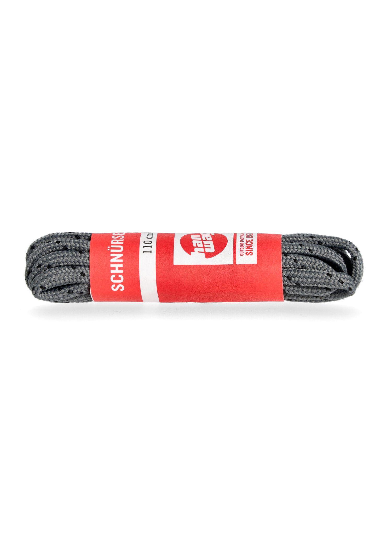 Tkaničky Hanwag Laces 110 cm - grey/black