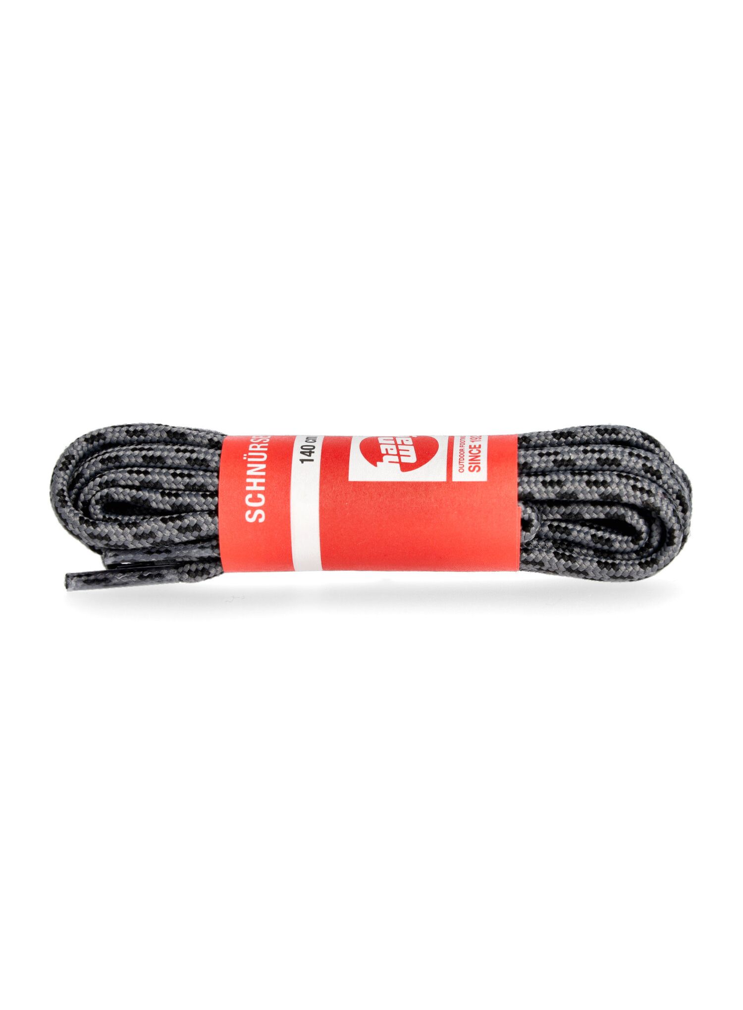 Tkaničky Hanwag Laces 140 cm - grey/black