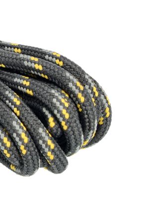 Tkaničky Zamberlan Round Lace - grey/yellow