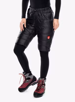 Péřové kraťasy Pajak Ghost Shorts - black