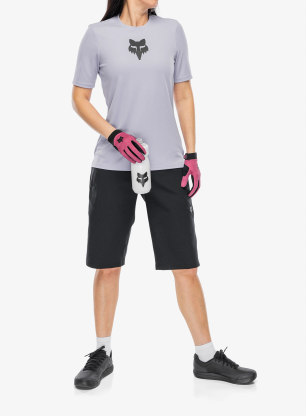 Cyklokraťasy dámské Fox Defend Short - black/black