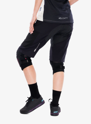 Cyklokraťasy dámské Leatt Shorts MTB Enduro 3.0 - black/black