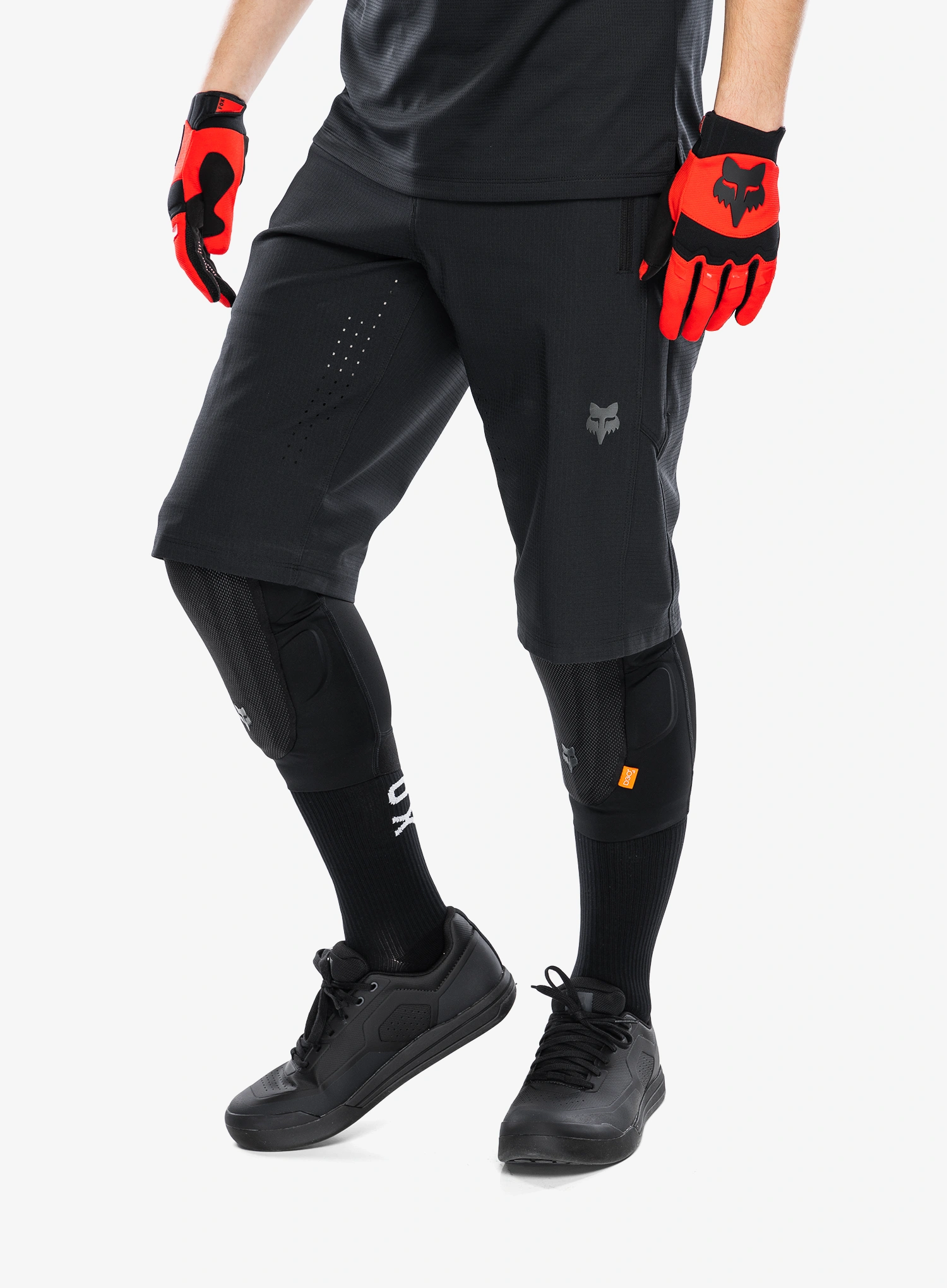 Cyklo kraťasy Fox Defend Short - black