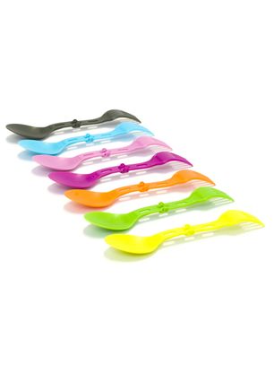 Příbory Primus Folding Spork - red