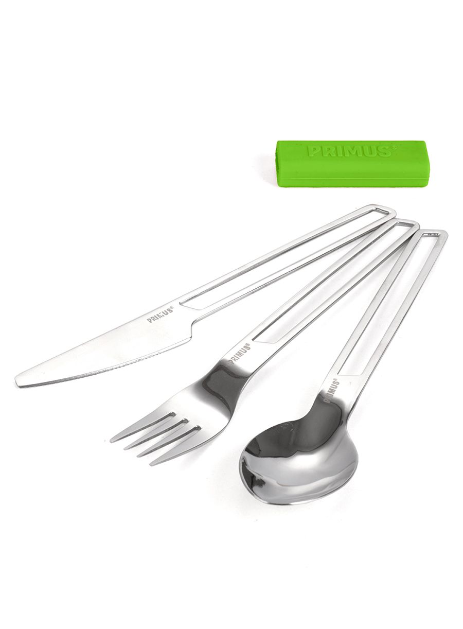 Kempinkové příbory Primus Leisure Cutlery - leaf green