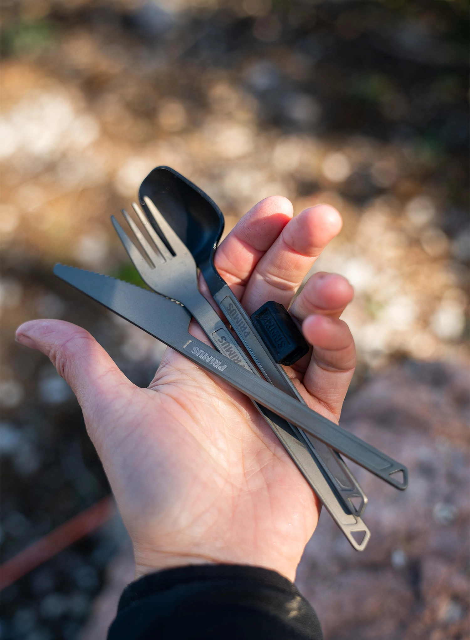 Jídelní příbor Primus Trek Cutlery Set - aluminium
