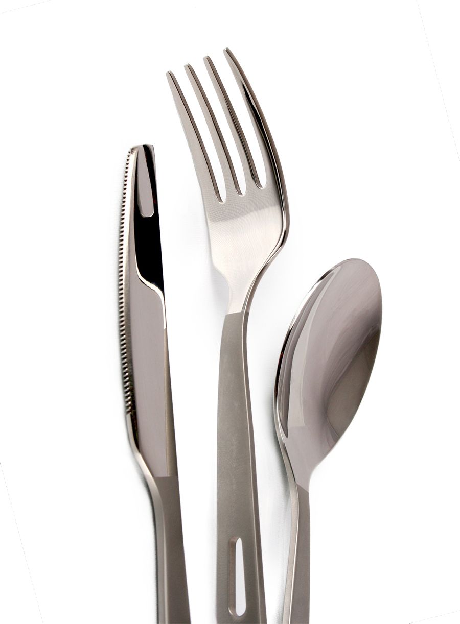 Turistický příbor Lifeventure Basic Cutlery Set
