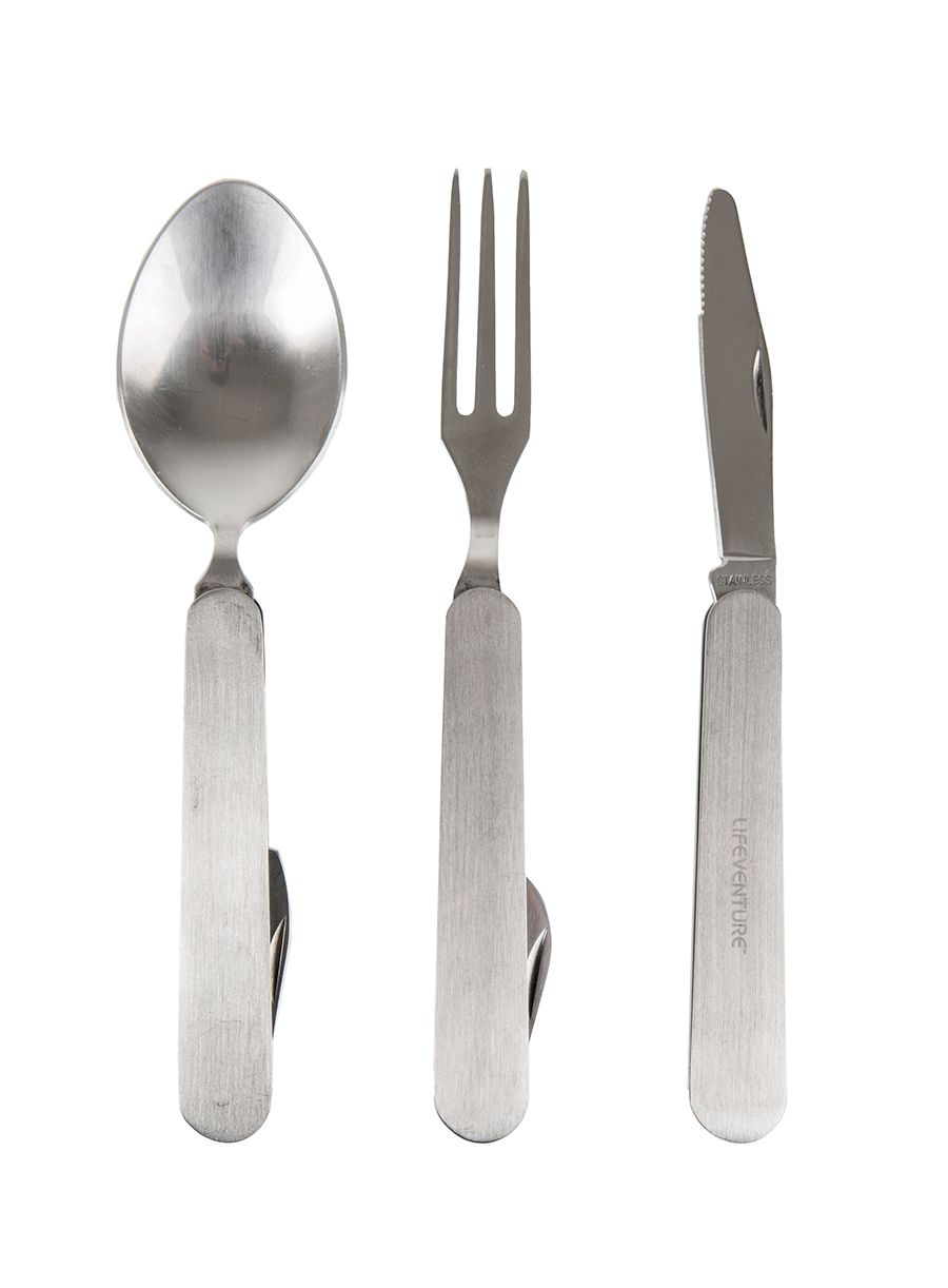 Turistický příbor Lifeventure Folding Cutlery Set