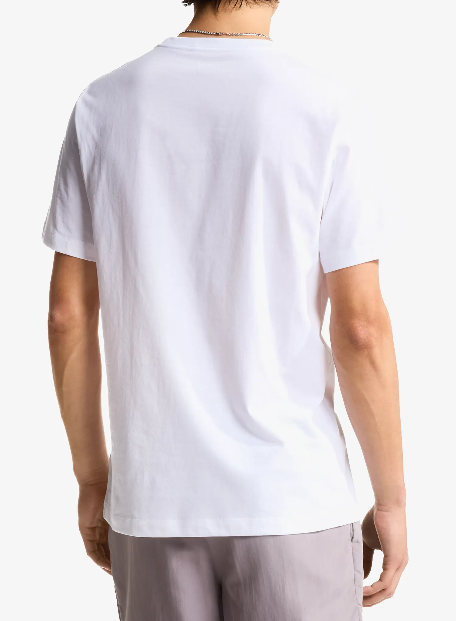 Bavlněné tričko The North Face Evolution Simple Dome Regular SS - tnf white