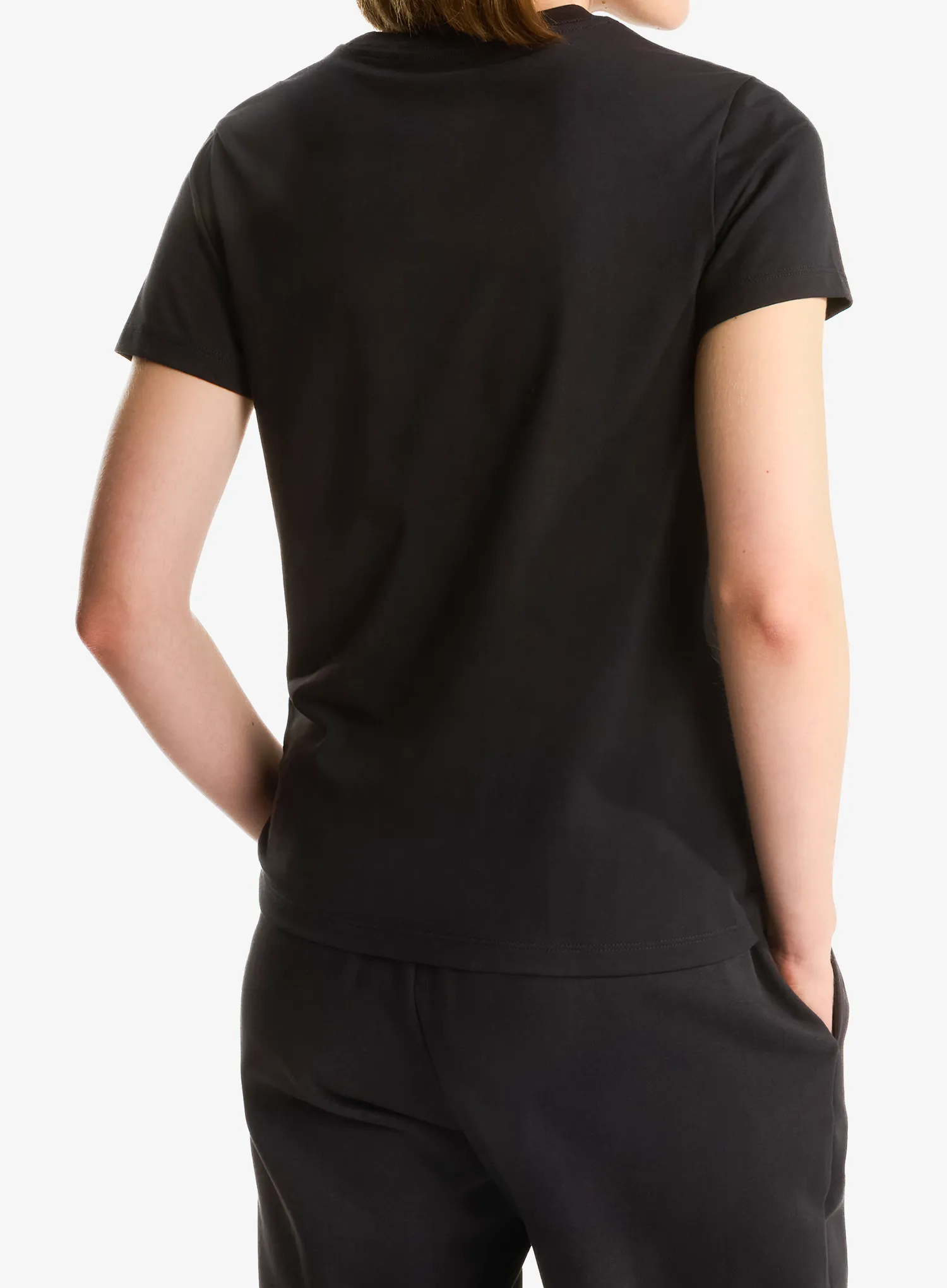 Dámské tričko The North Face Evolution Simple Dome Slim Short Sleeve - tnf black
