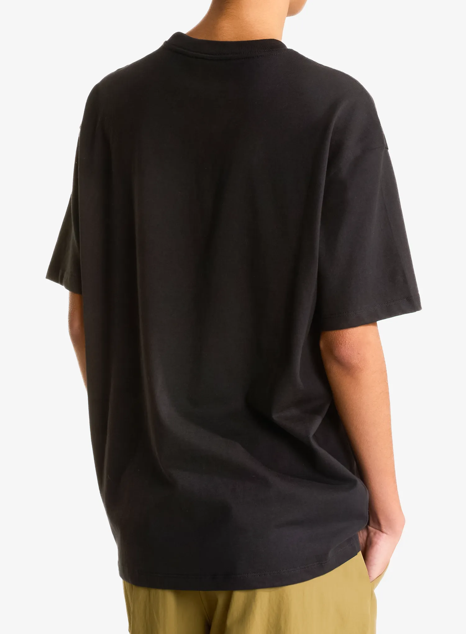 Dámské tričko The North Face TNF Essential Simple Dome OS SS Tee - black