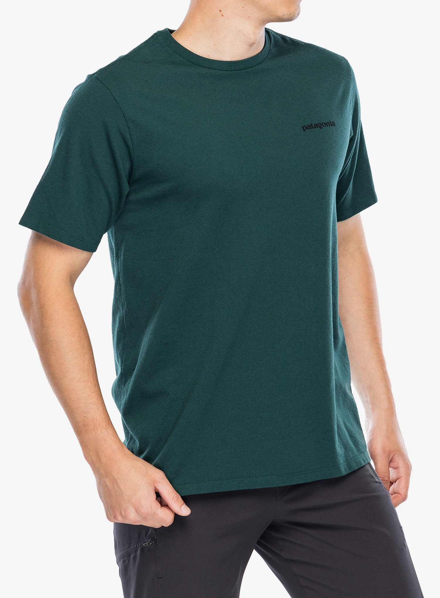 Tričko Patagonia P-6 Logo Responsibili-Tee - cascade green