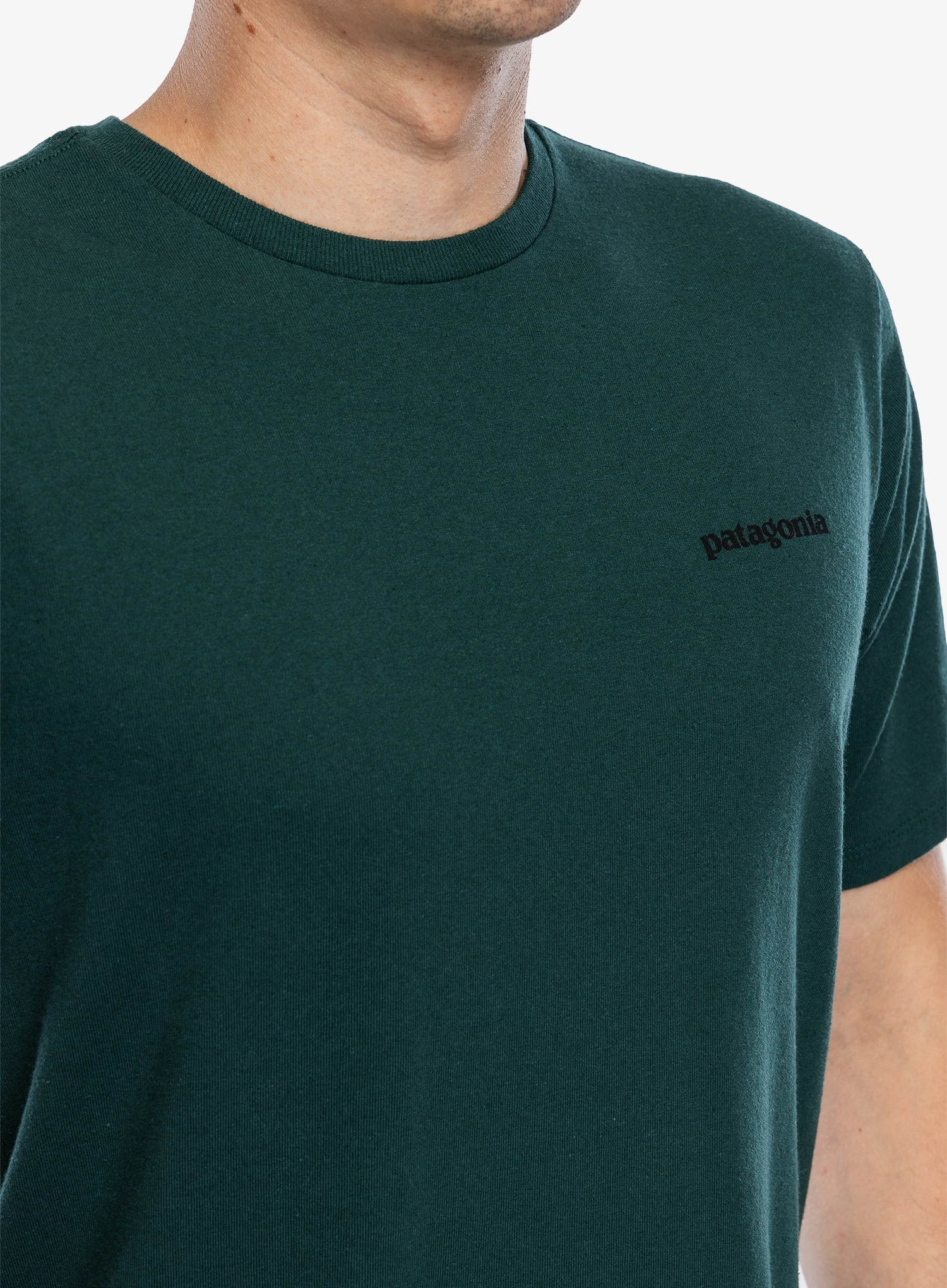 Tričko Patagonia P-6 Logo Responsibili-Tee - cascade green