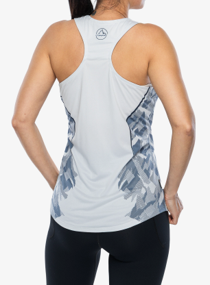 Dámský top La Sportiva Pacer Tank - chalk/night sky