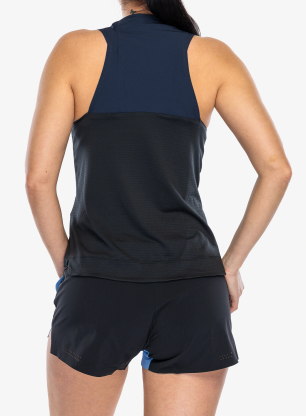Dámský top Salewa Pedroc Dry Hyb Tank - navy blazer
