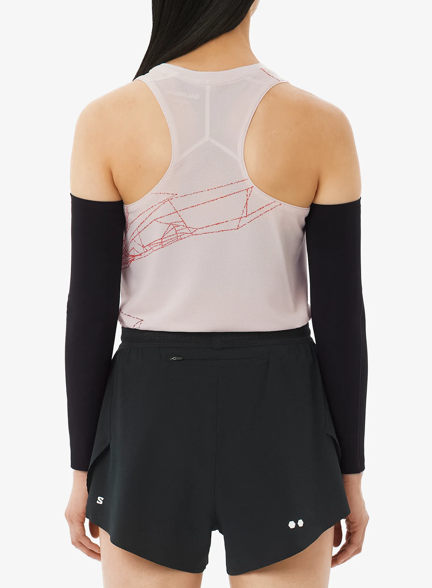 Dámský top Salomon S/Lab Speed Singlet - lilac ash