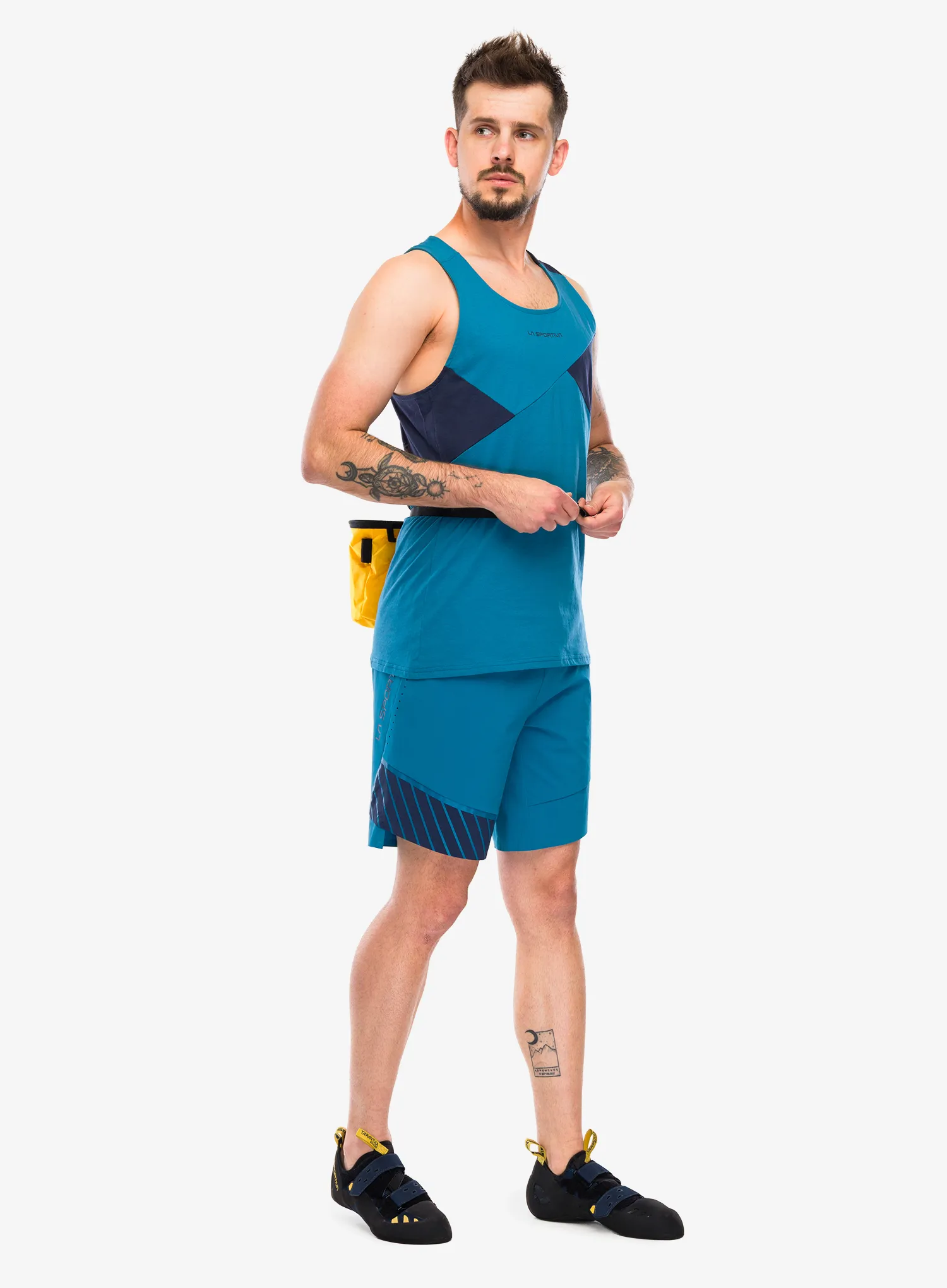 Pánský top La Sportiva Dude Tank - lake/night sky