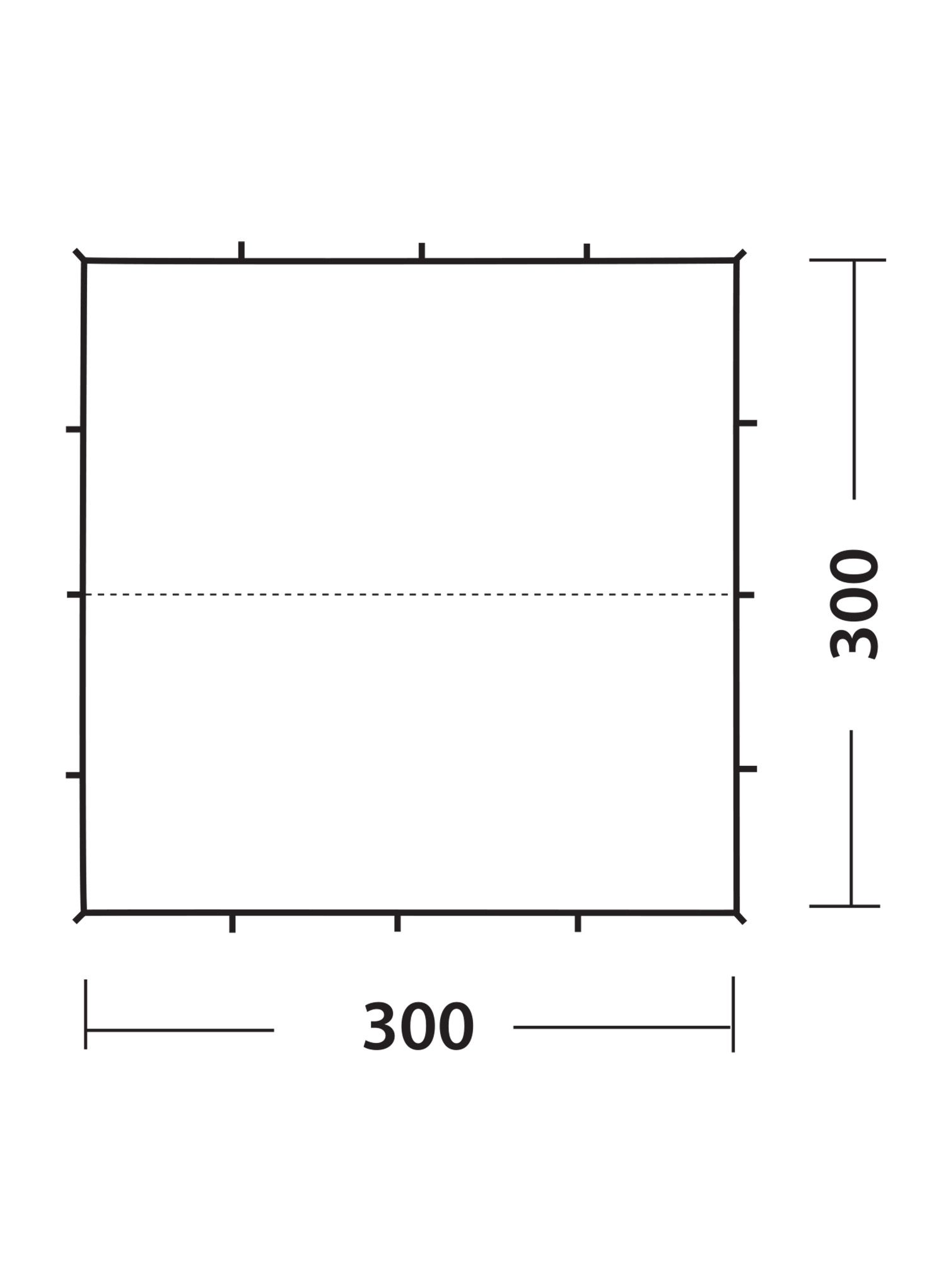 Turistický přístřešek Robens Tarp 3 x 3 m