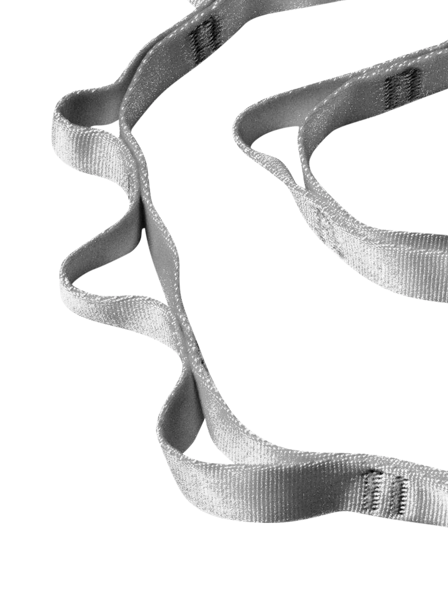 Páska Black Diamond 18 mm Nylon Daisy Chain 115 cm - gray