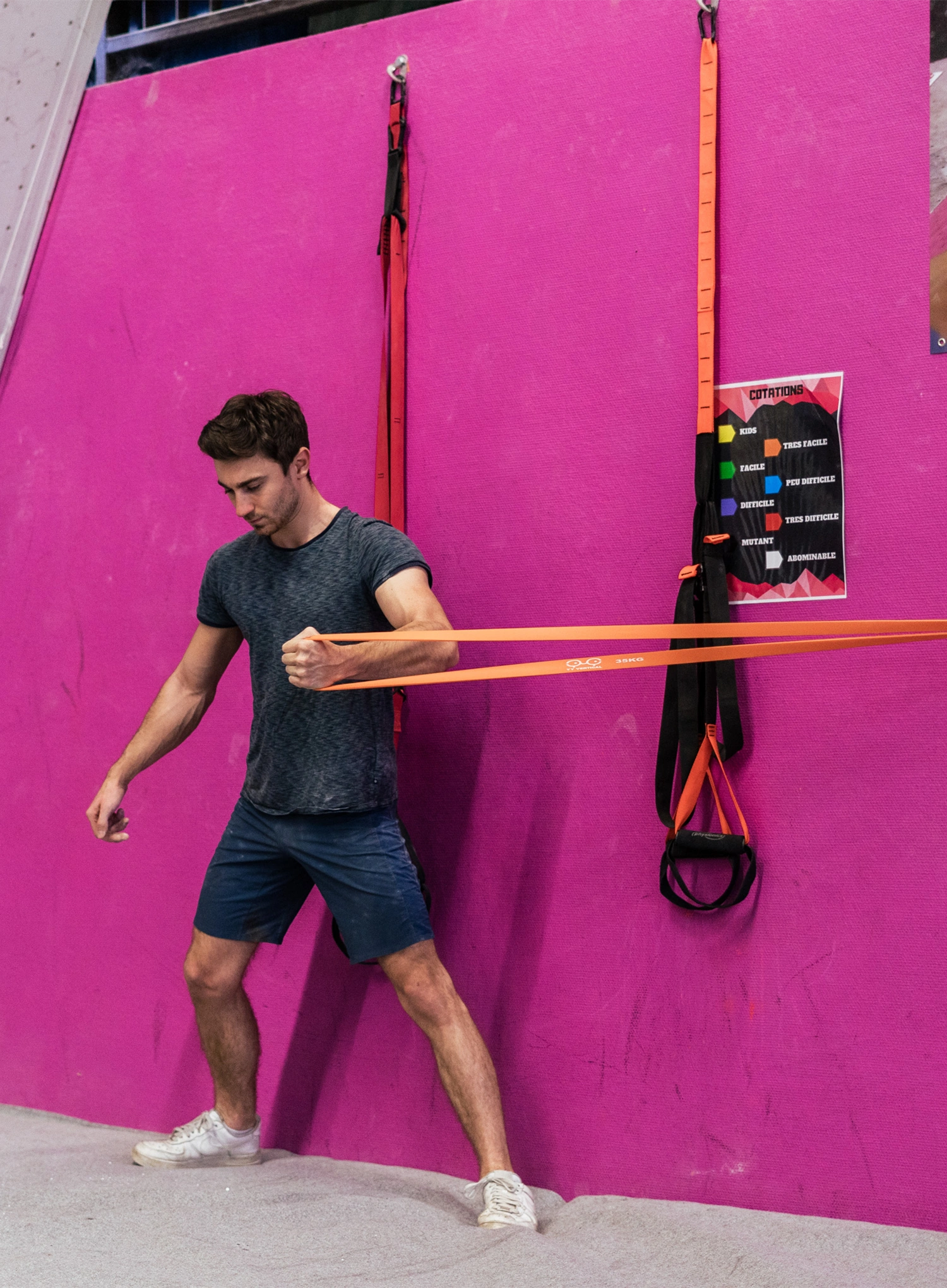 Fitness pásy Y&Y Vertical Eb - orange