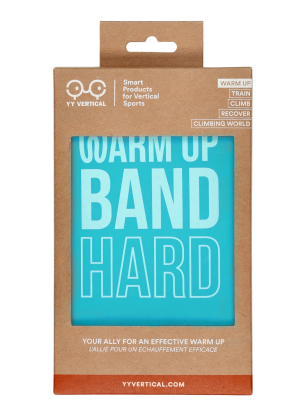 Fitness pásy Y&Y Vertical Warm Up Band Medium - blue