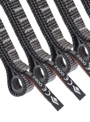 Pásek pro expresku Black Diamond Standard Dogbone 12 cm 6 Pack