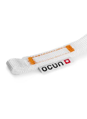 Pásek pro expresku Ocun Quickdraw Ring Bio-Dyn 15 mm 20 cm - white/orange