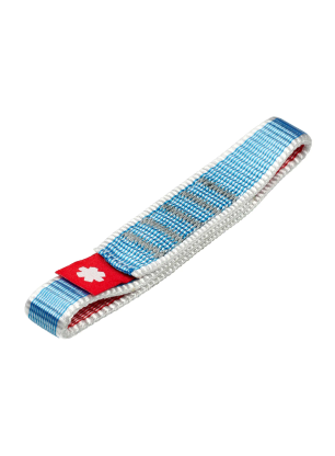 Pásek pro expresku Ocun Quickdraw Zoom 15/22 mm 12 cm - blue/white