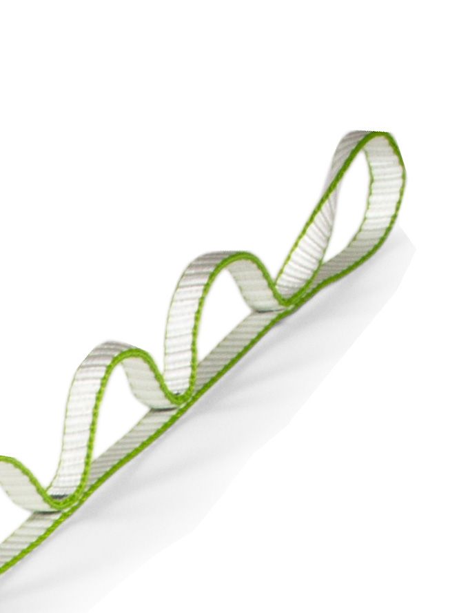 Páska Ocun Daisychain Bio-Dyn 11 mm 135 cm - green