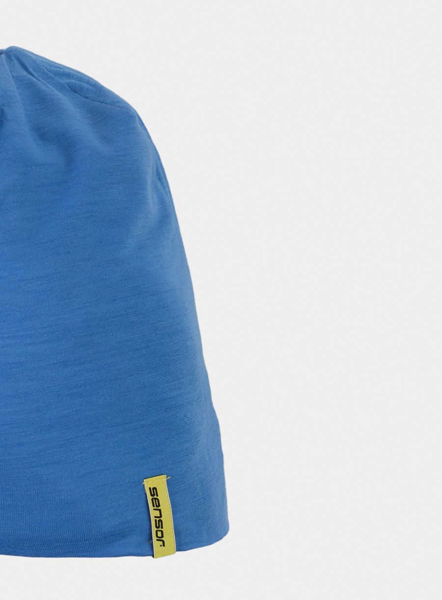 Technická čepice Sensor Merino Active Beanie - blue