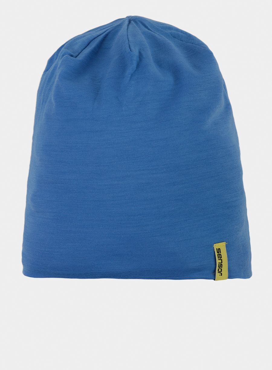 Technická čepice Sensor Merino Active Beanie - blue