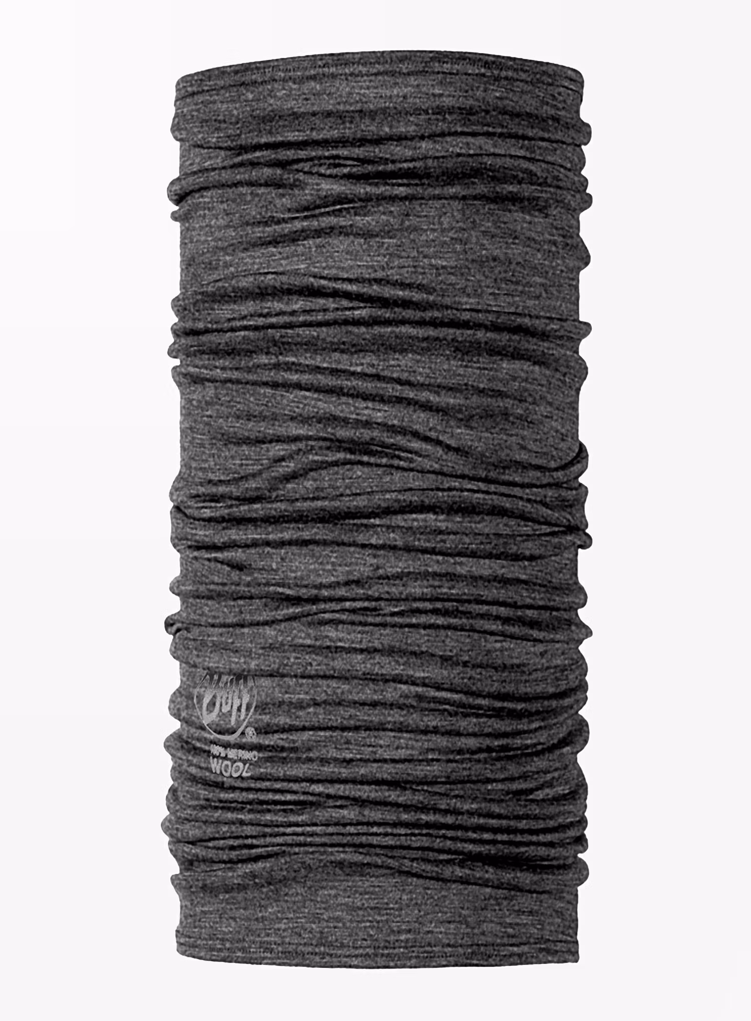 Multifunkční šátek Buff Lightweight Merino Wool - solid grey