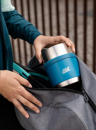Termoska na jídlo Esbit Sculptor Stainless Steel Food Jug 0,5L - polar blue/polar blue