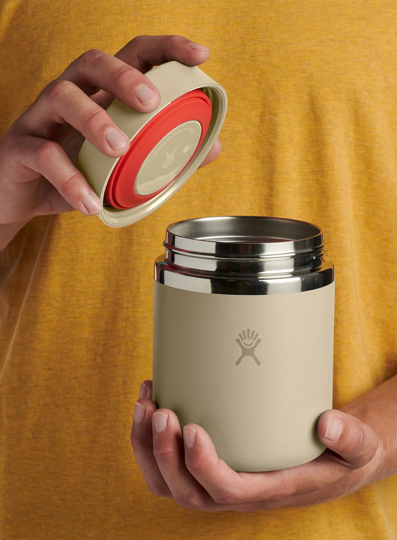 Termoska na jídlo Hydro Flask 28 Oz Insulated Food Jar (828 ml) - oat