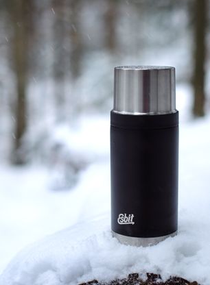 Termoska Esbit Sculptor Vacuum Flask 0,75L - black