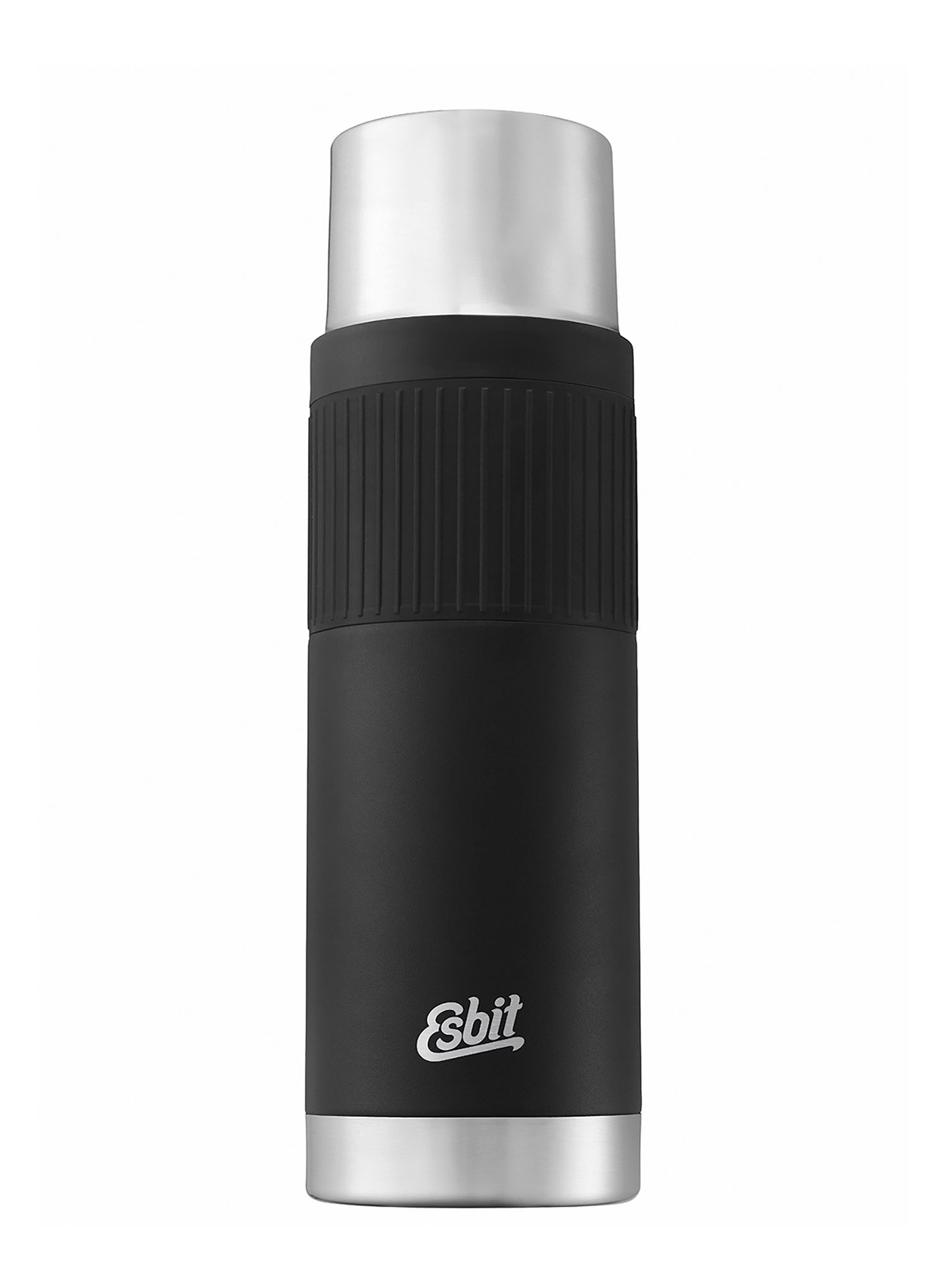 Termoska Esbit Sculptor Vacuum Flask with Sleeve 1L - black
