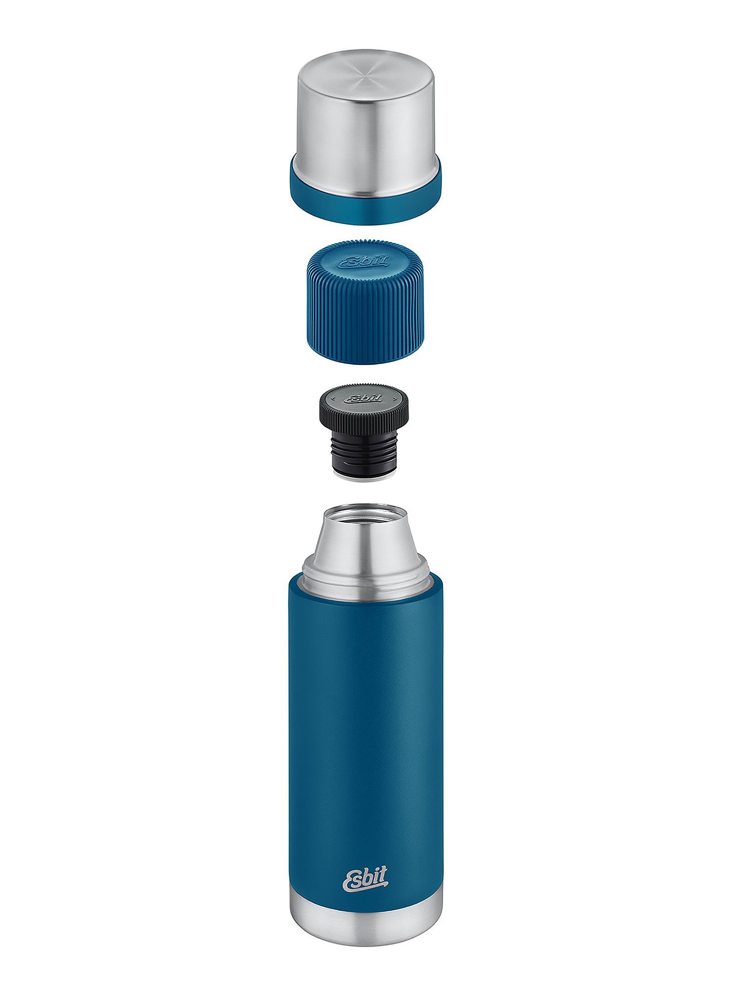 Termoska Esbit Sculptor Vacuum Flask 1 l - polar blue