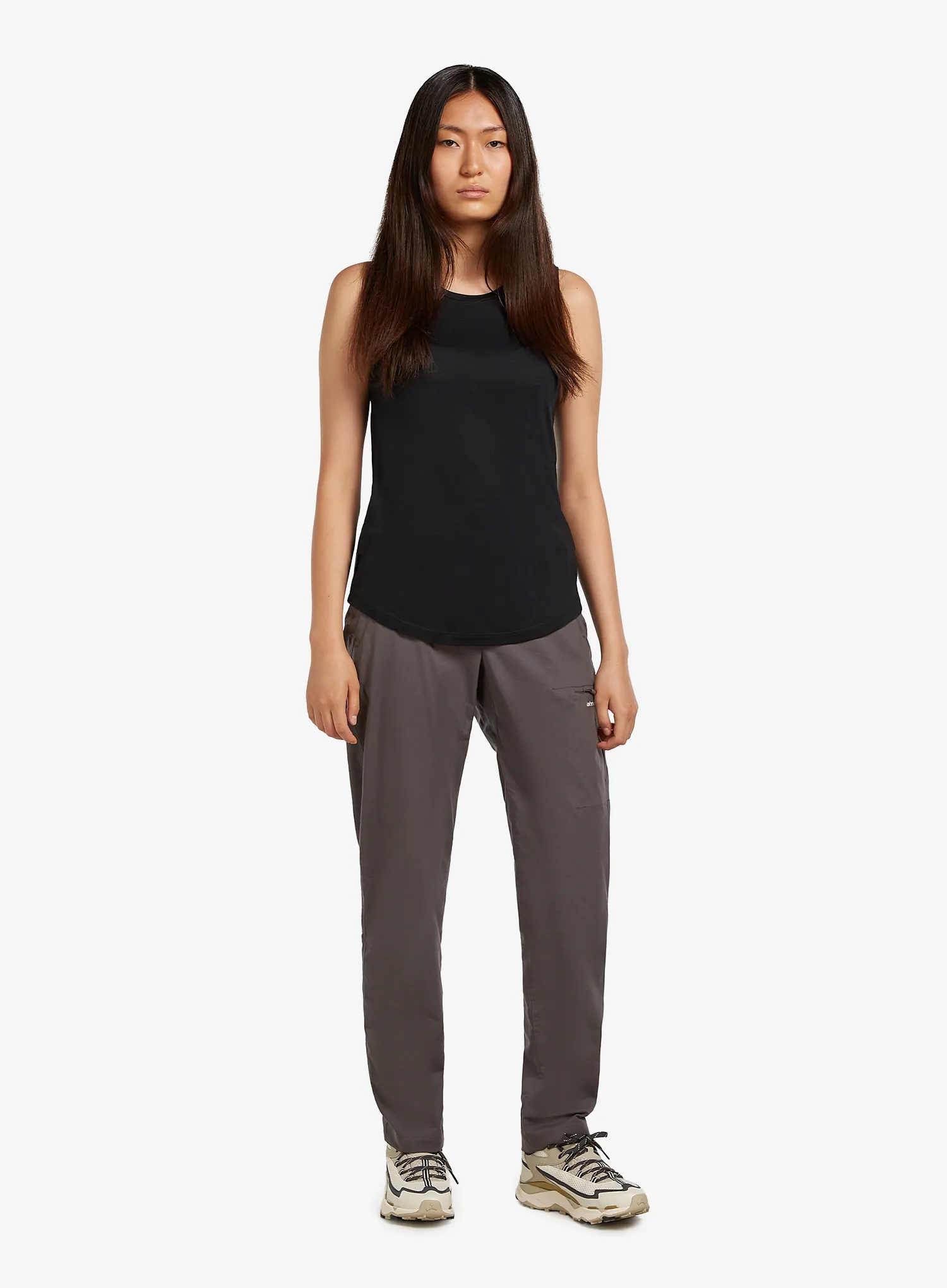 Dámský top Icebreaker Merino 125 Cool-Lite Sphere III Tank - black